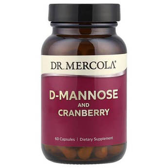 Dr. Mercola D-Mannose and Cranberry Extract 60 капсул