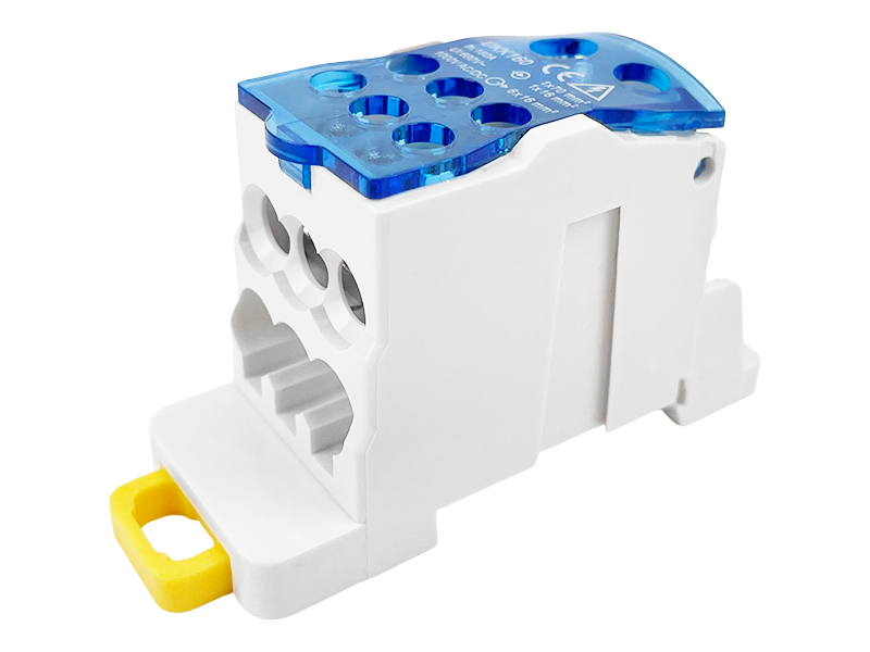 Розподільчий блок на DIN-рейку Lemanso UKK160 160A (LMA2776), фото 1