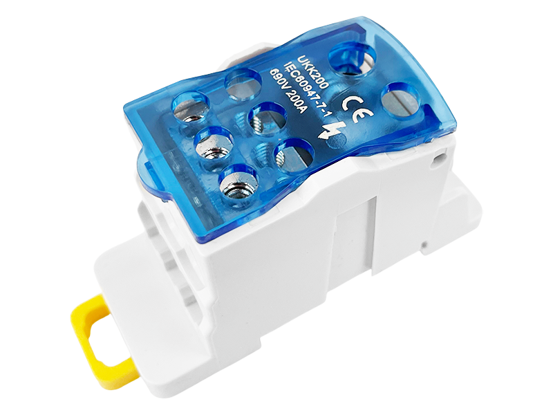 Розподільчий блок на DIN-рейку Lemanso UKK200 200A (LMA2777)