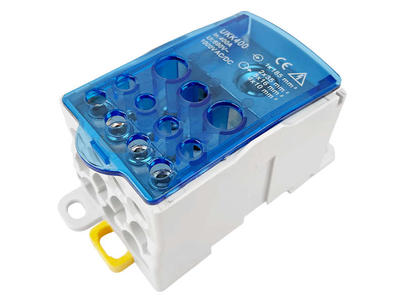 Розподільчий блок на DIN-рейку Lemanso UKK400 400A (LMA2779)