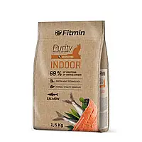 Корм для котів Fitmin cat Purity Indoor 1,5 кг
