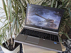 Б/в Ноутбук HP EliteBook 8570p 15.6" 1366x768| Core i5-3360M| 8 GB RAM| 128 GB SSD| HD 4000, фото 3