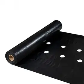 Плівка 30 мкм 1.0м* 1000м плівка чорна для мульчування перфорована