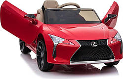 Дитяча акумуляторна машинка Lexus LC500 Червона