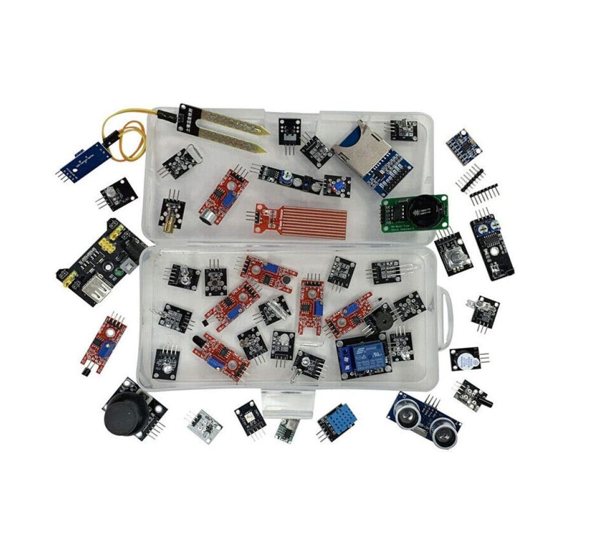 Набір датчиків Sensors Modules Starter Kit 45в1 для Arduino, робототехніки та навчальних проектів