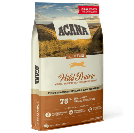 Сухий корм для кішок і кошенят усіх порід Acana Wild Prairie Cat з курчам та індичкою