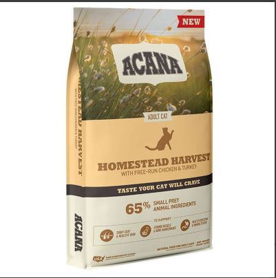 Acana Homestead Harvest Сухий корм із куркою, індичкою та качкою для котів