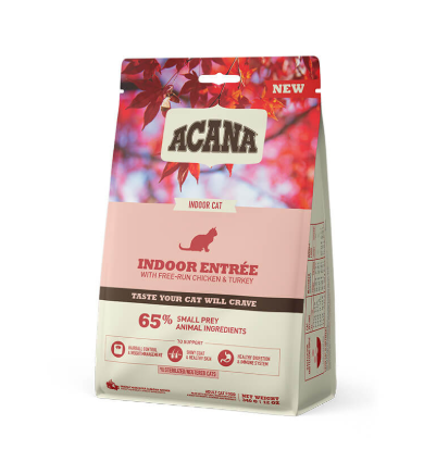 Сухий корм для домашніх кішок Acana Indoor Entrée з м'ясом курчат 0.4 кг