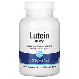 Лютеин Lake Avenue Nutrition Lutein 10 мг 180 капс.