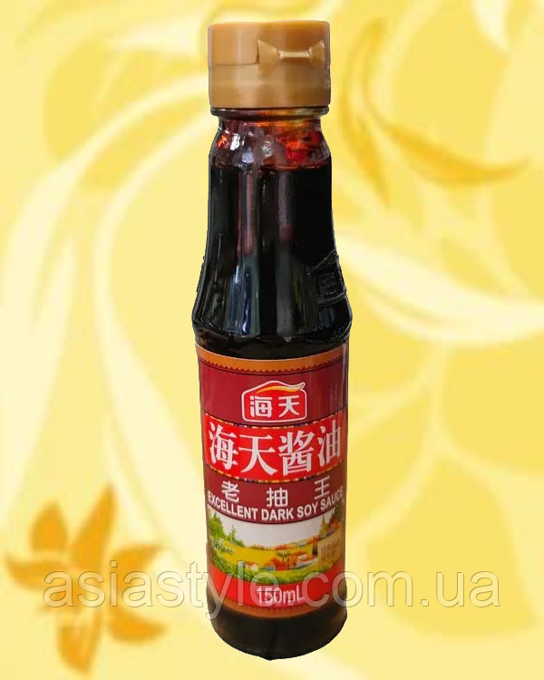 Соус соєвий темний, Соєвий соус темний, Dark soya sauce, Haday, Китай, 150 мл, Ч