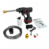 Потужна мийка високого тиску аккумуляторная Edon UPW-21/3 : з АКБ 2шт-21V 4Ah +ЗП EHA