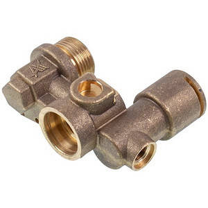 Корпус датчика протоку ГВП для газового котла Vaillant atmo/turbo MAX pro/plus VUW 194819