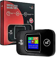 Портативний 4G модем/роутер USB WI-FI 3G/4G LTE M9S (3000mAh, SIM, Экран)