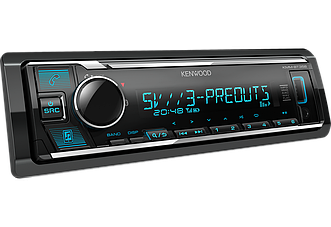 Kenwood KMM-BT358 автомагнітола з Bluetooth USB змінна підсвітка 3 RCA-виходу