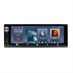 Магнітола 1DIN Phantom MPA-6800 6.8" Android 11, 2/64 ГБ, 4 ядра, GPS, CarPlay, Android Auto