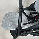 Підніжка-подовжувач 21 см для коляски Yoya 175 A+ колір Сірий 100213, фото 2