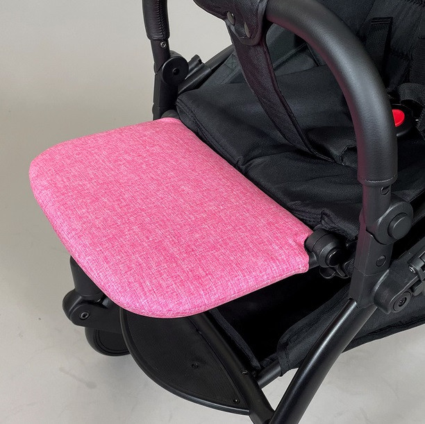 Підніжка-подовжувач 21 см для коляски Yoya 175 A+ колір Рожевий 100214, фото 1