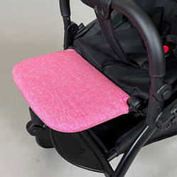 Підніжка-подовжувач 21 см для коляски Yoya 175 A+ колір Рожевий 100214