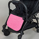 Підніжка-подовжувач 21 см для коляски Yoya 175 A+ колір Рожевий 100214, фото 2
