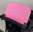 Підніжка-подовжувач 21 см для коляски Yoya 175 A+ колір Рожевий 100214, фото 6