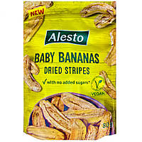 Банан "Бейбі" сушений (без додавання Цукру) Алесто, Alesto Baby Bananas Dried Stripes, 80г