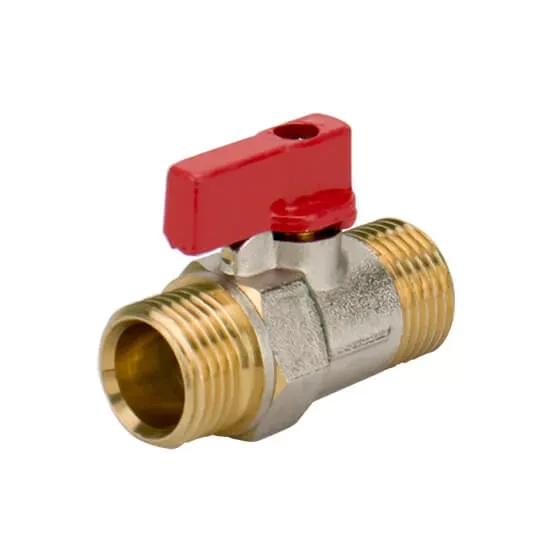 Кран кульовий "MINI" KARRO 1/2" ЗЗ (червоний метелик) {250/25}, фото 1