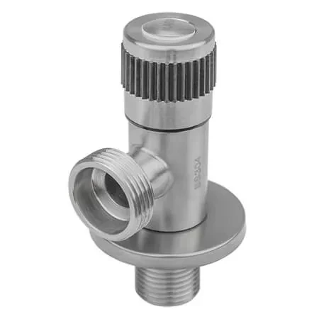 Кран кут. нерж KARRO 1/2*3/4 KR-3130S {100/1}, фото 1