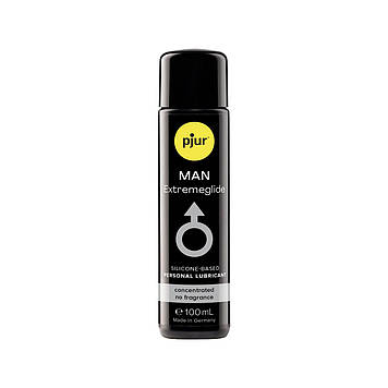 Густа силіконова змазка pjur MAN Premium Extremeglide 100 мл із тривалим ефектом, економна Bomba💣