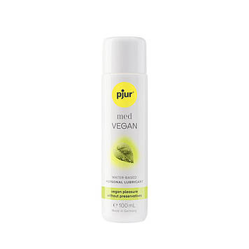 Лубрикант на водній основі pjur MED Vegan glide 100 мл — тільки веганські інгредієнти Bomba💣