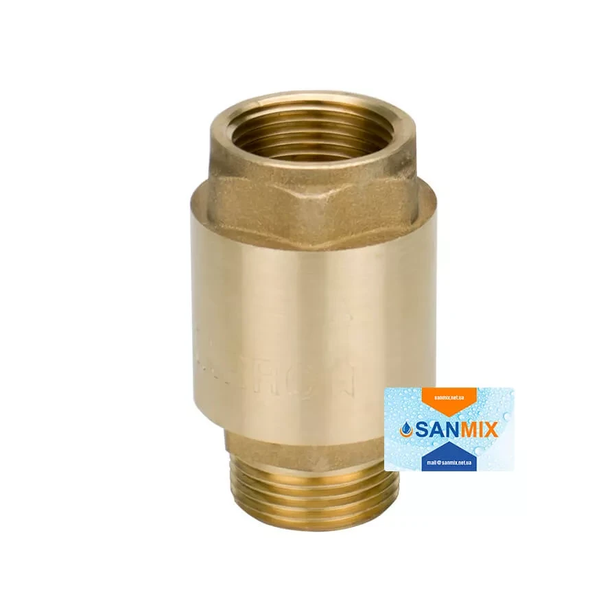 Зворотний клапан із лат. шток   1" ВН KARRO (KR6220) {48/8}, фото 1