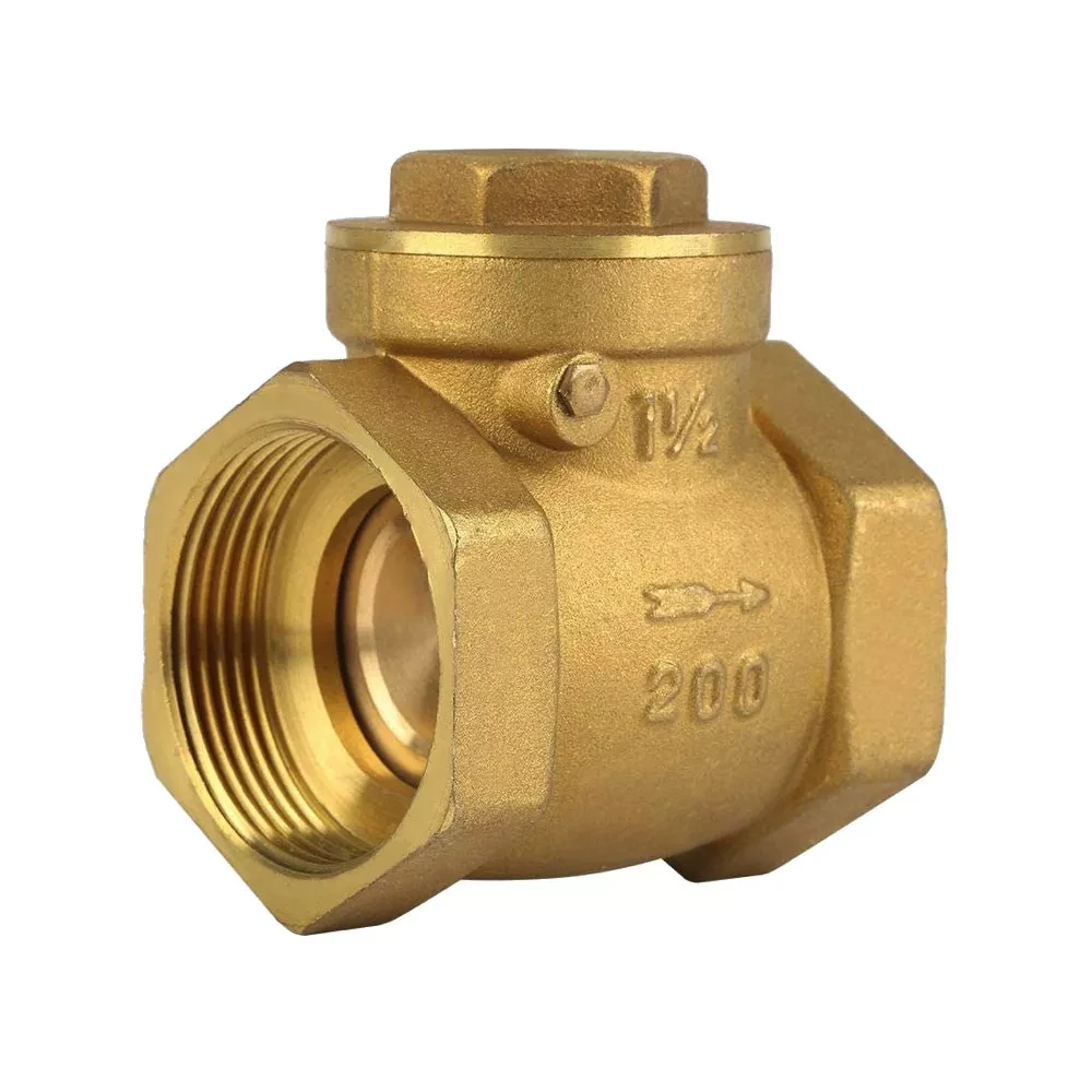 Зворотний клапан горизонтальний KARRO Dn20 3/4", фото 1