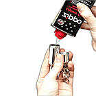 Zippo бензин 125 ml два балони для заправки запальничок US-3143, фото 4