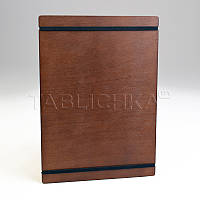 Планшет меню А4 з гумкою з фанери