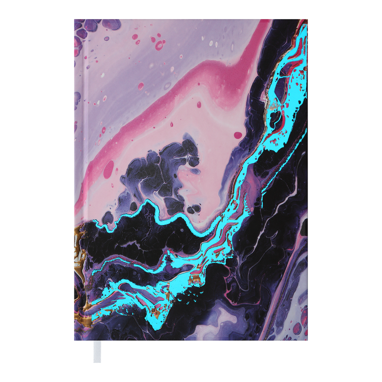 Щоденник недатований А5 Buromax MIRACLE, A5, фіолетовий 288 сторінок BM.2032-07