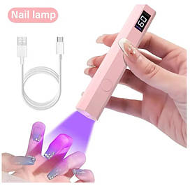 Ультрафіолетова УФ/світлодіодна лампа Інструмент для дизайну нігтів USB AND 1-44 SV227