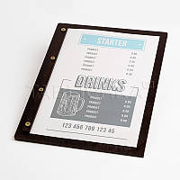 Папка планшет А4 для меню