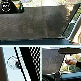 Сонцезахисна Шторка на коліщатках для рятувальники, пухні, автомобіля 40 * 60 cm iC227, фото 6