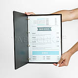 Дерев'яна обкладинка для меню, фото 2