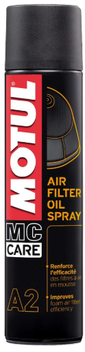 Олива для поролонових повітряних фільтрів MOTUL A2 AIR FILTER OIL SPRAY (400ML), фото 1