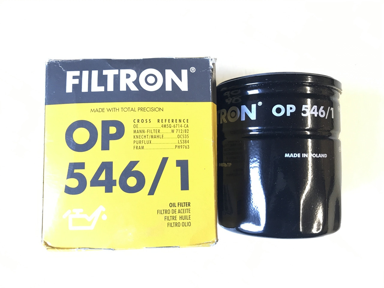 Фільтр оливний FORD C-MAX FOCUS C-MAX FOCUS II GALAXY II MONDEO IV S-MAX 1.8TDCI, фото 1