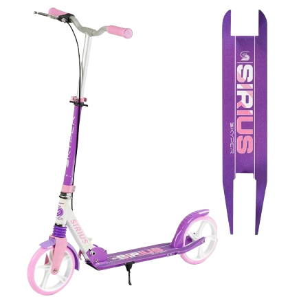 Самокат з ручним гальмом і амортизатором Skyper "Sirius" арт. S - 78967, фото 1