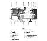 Поверхневий самовсмоктувальний відцентровий насос Taifu SGJ800 (TF0031) 1” × 1”, фото 3