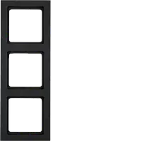 Рамка 3X Антрацит – Berker Q.3
