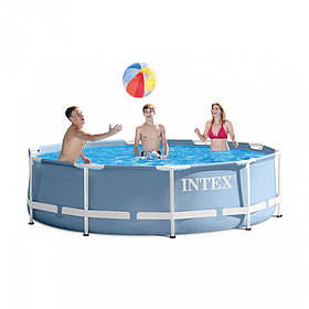 Каркасний басейн Intex 26700, 305×76 см, 4485 л — чудове рішення для літнього відпочинку
