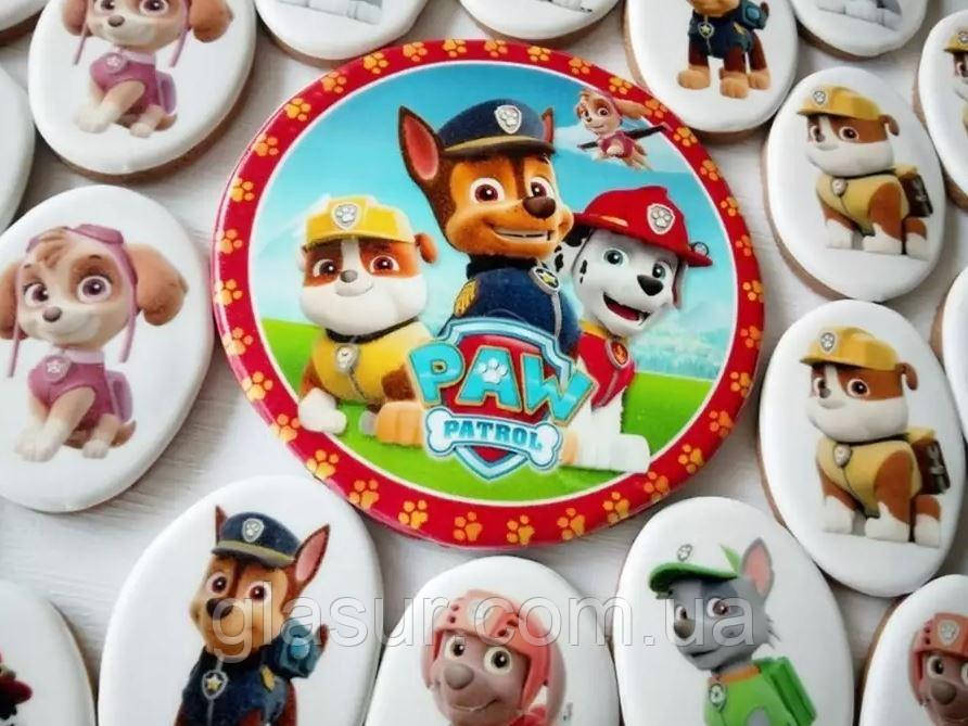 Пряник із героями Paw Patrol Патруль
