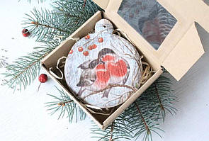 Пряник новорічна іграшка Снігурі