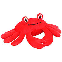 М’яка іграшка Краб червоний, антистрес іграшка, 35 см