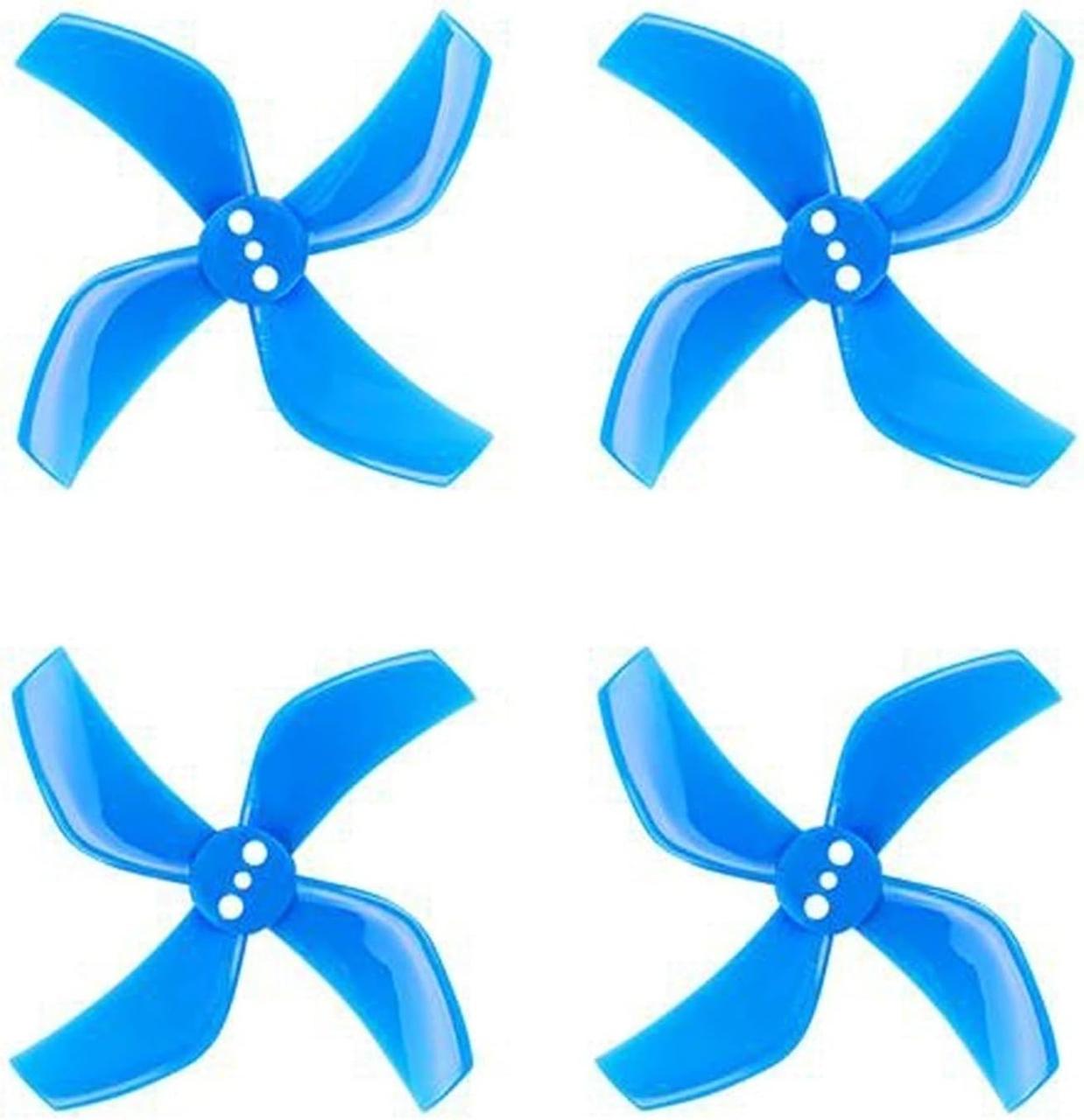 Gemfan D51 2020 Ducted 51 мм 4 лопаті (1,5 мм вал) для дронів 2S FPV |Сetus X, Meteor85, Mobula8| (4 шт, Blue)