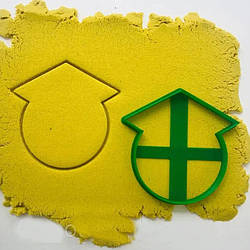 Вирубка для пряника Випускник, 10 см