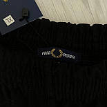 Шорти чоловічі літні Fred трикотажні з лампасом з кишенями літні чорні Туреччина. Живе фото, фото 3